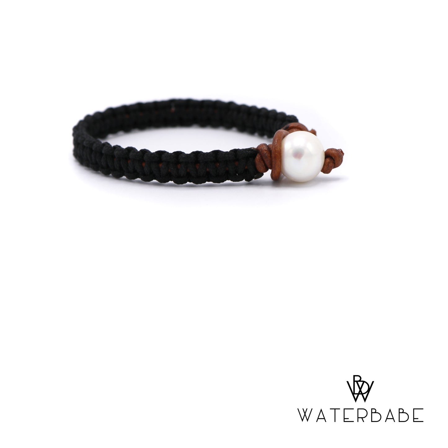 Macrame + Leather Bracelet