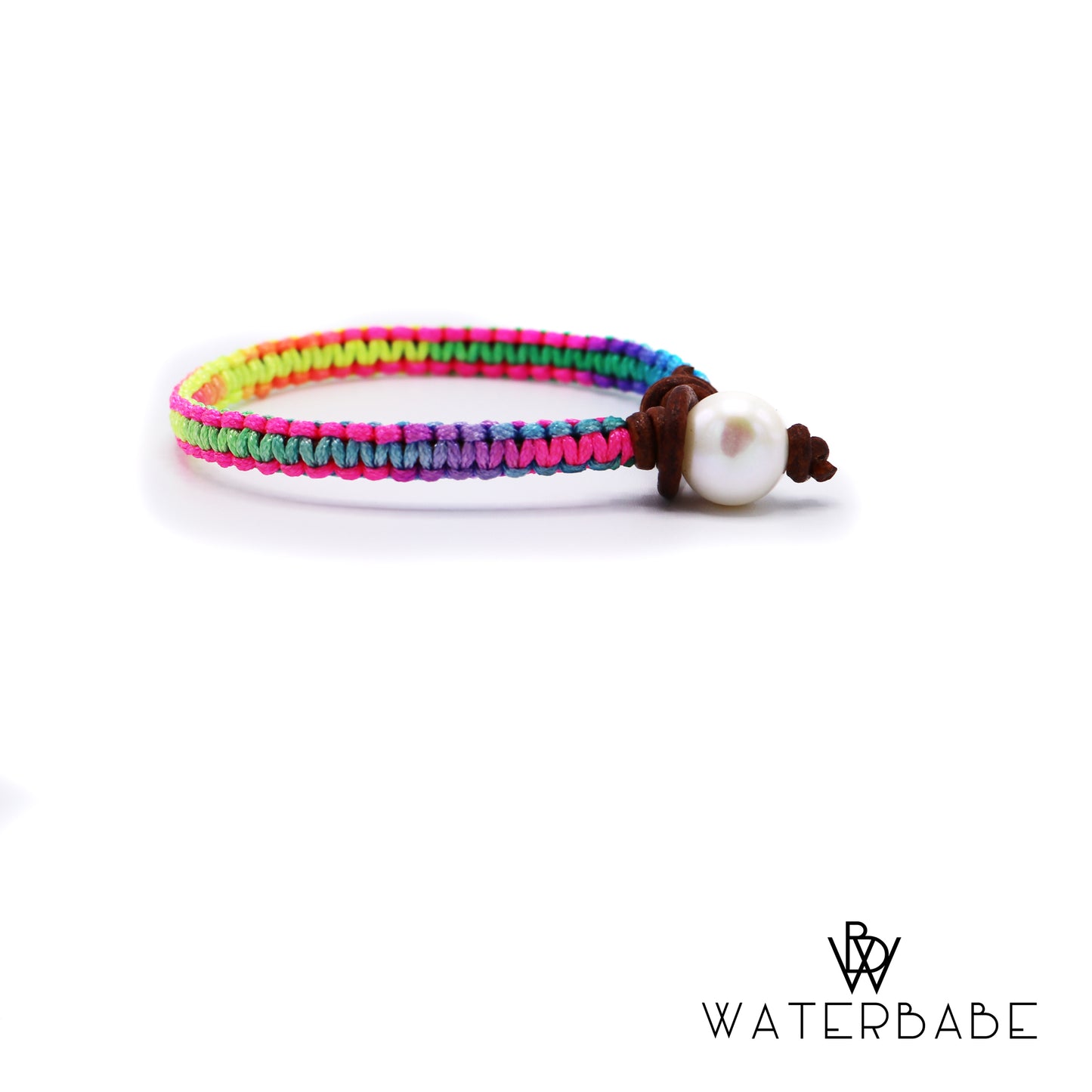 Macrame + Leather Bracelet