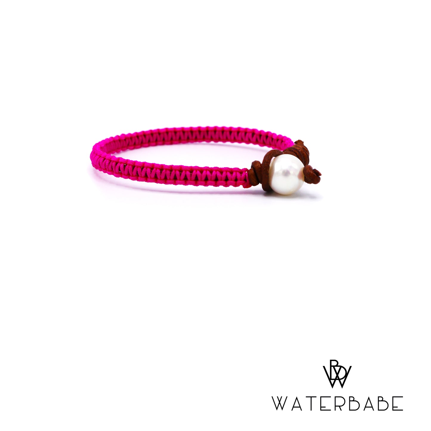 Macrame + Leather Bracelet
