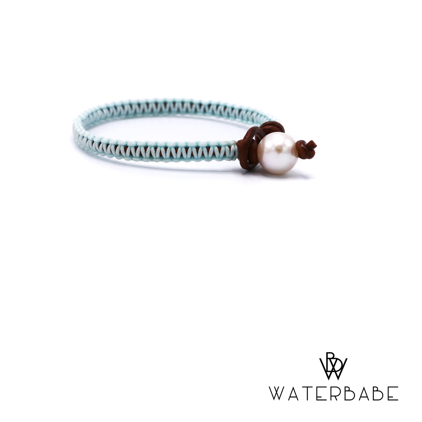 Macrame + Leather Bracelet